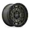 Image of BLACK RHINO LEGION OLIVE DRAB GREEN BLACK LIP wheel