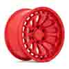 Image of BLACK RHINO RAID GLOSS RED wheel