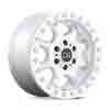 Image of BLACK RHINO VENTURE BEADLOCK GLOSS SILVER MACHINED FACE wheel