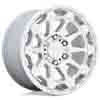 Image of BLACK RHINO ROTOR GLOSS SILVER MIRROR CUT FACE wheel