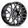 Image of STRADA BUCA GLOSS BLACK MILLED wheel