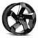 Image of STRADA COLTELLO GLOSS BLACK MILLED wheel