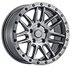 Image of BLACK RHINO ARCHES MATTE GUNMETAL wheel