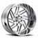 Image of HOSTILE JIGSAW CHROME wheel