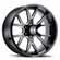 Image of HOSTILE RAGE BLACK MILLED wheel