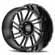 Image of HOSTILE STRYKER BLACK MILLED wheel