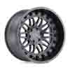Image of BLACK RHINO FURY MATTE GUNMETAL wheel