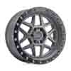 Image of BLACK RHINO KELSO BATTLESHIP GRAY BLACK RING wheel