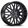 Image of BLACK RHINO MOROCCO GLOSS BLACK wheel