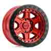 Image of BLACK RHINO RENO CANDY RED BLACK RING wheel
