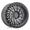 Image of BLACK RHINO SHREDDER MATTE GUNMETAL BLACK RING wheel