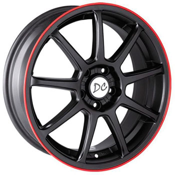DRAG CONCEPTS SUZUKA BLACK RED Wheels, - Victoria Tire & Wheel