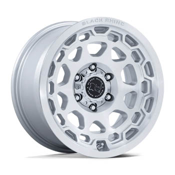BLACK RHINO BR026 CONGO GLOSS SILVER MACHINED FACE GLOSS SILVER MACHINED FACE BLACK RHINO BR026 CONGO GLOSS SILVER MACHINED FACE GLOSS SILVER MACHINED FACE