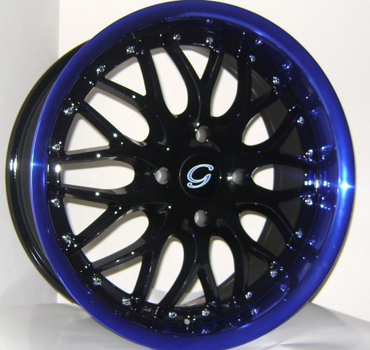 G LINE G901 BLPU BLACK BLUE LIP Black/Blue Lip