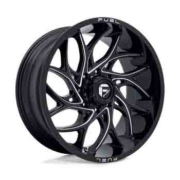 FUEL D741 RUNNER GLOSS BLACK MILLED GLOSS BLACK MILLED FUEL D741 RUNNER GLOSS BLACK MILLED GLOSS BLACK MILLED