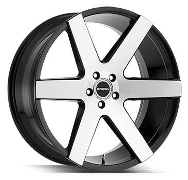 STRADA CODA GLOSS BLACK MACHINED Gloss Black Machined