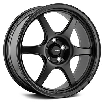 KONIG HEXAFORM BLACK Flow Formed - Matte Black