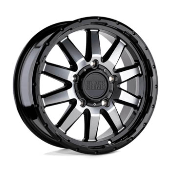 BLACK RHINO EXCURSION GLOSS BLACK MIRROR CUT FACE GLOSS BLACK MIRROR CUT FACE